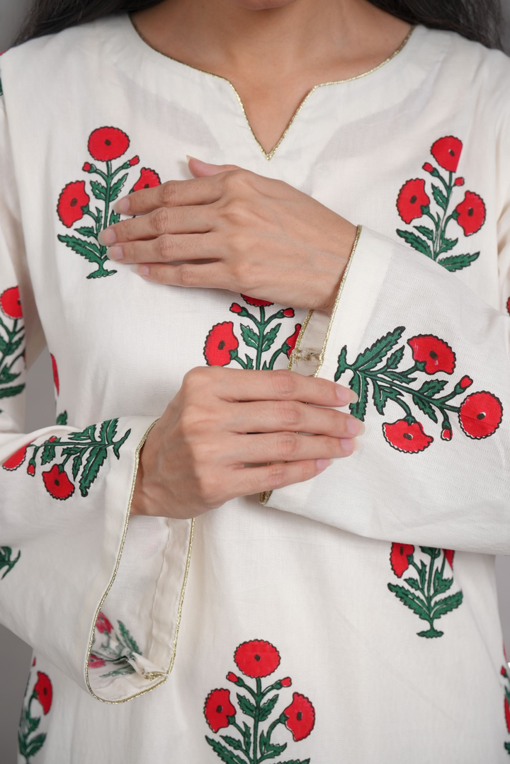 Red Poppy Co-Ord Set
