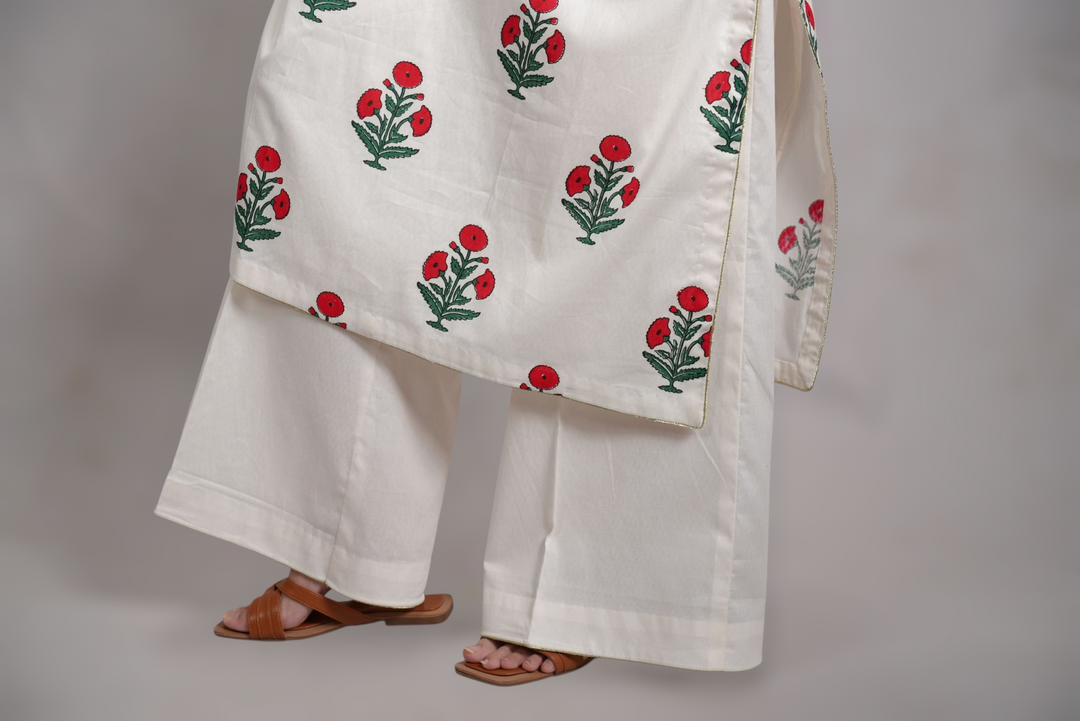 Red Poppy Co-Ord Set