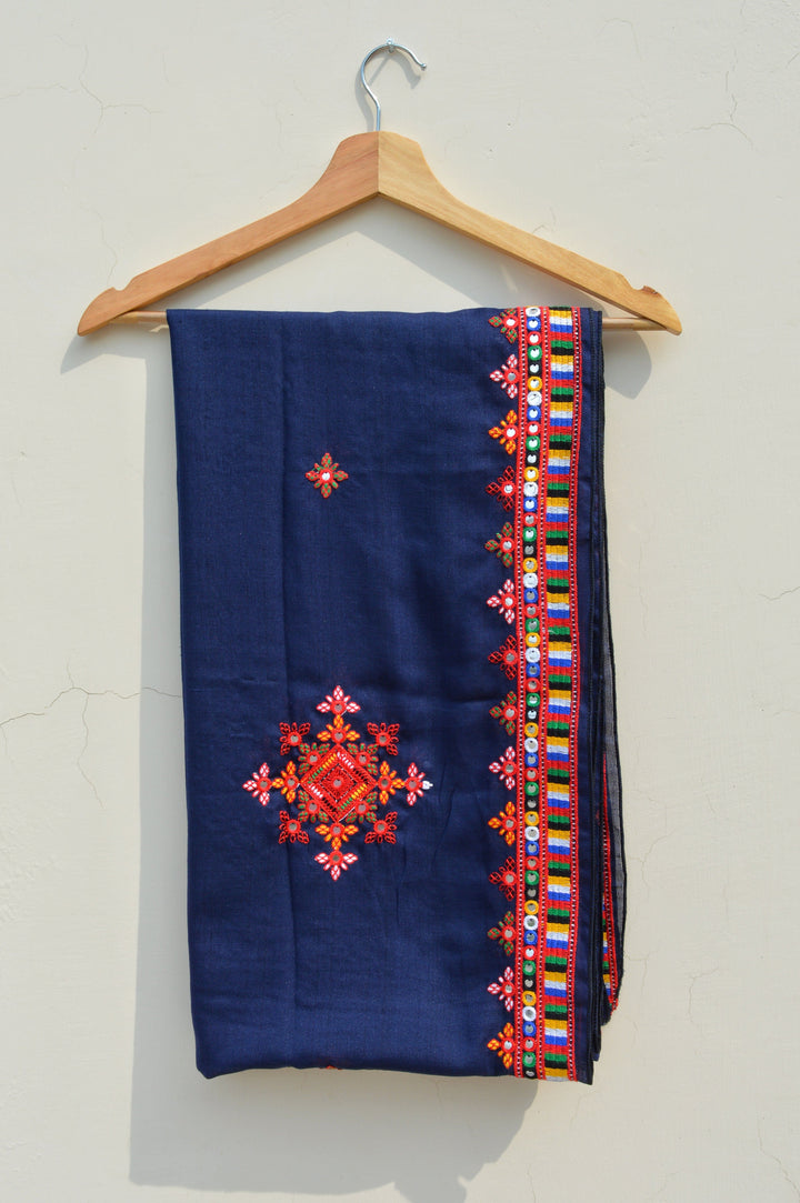 Sindhi Hurmich Blue Chaddar