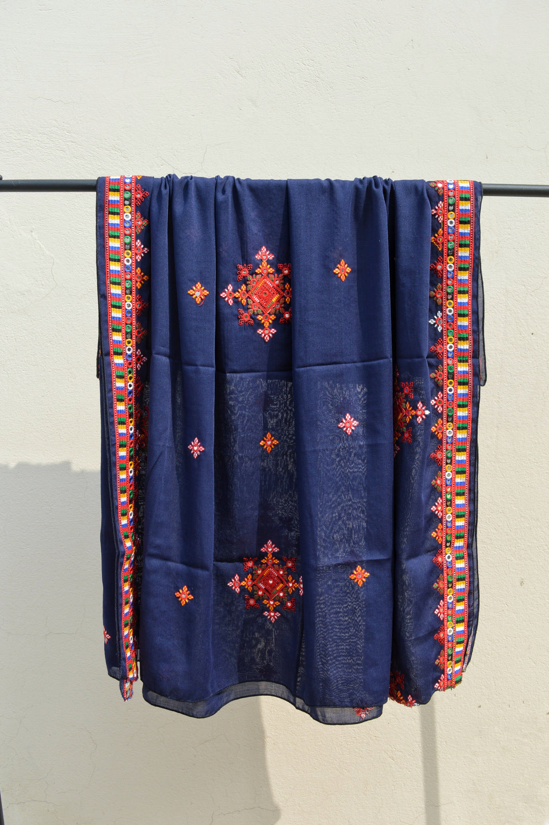 Sindhi Hurmich Blue Chaddar