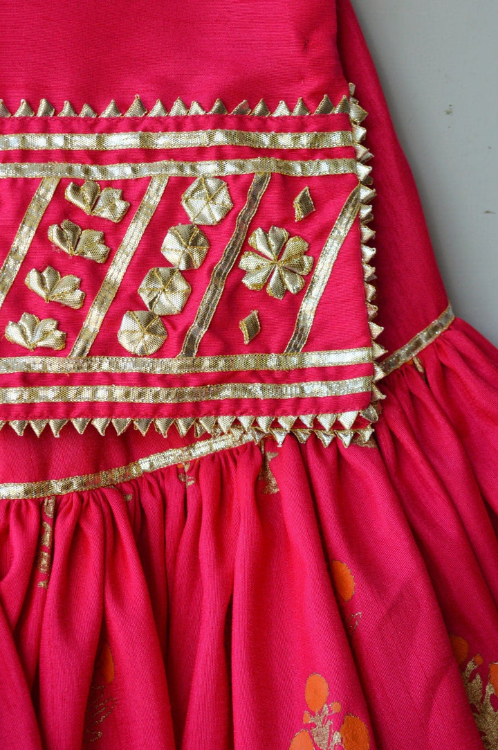 Desi Touch Blockprinted Gharara Set