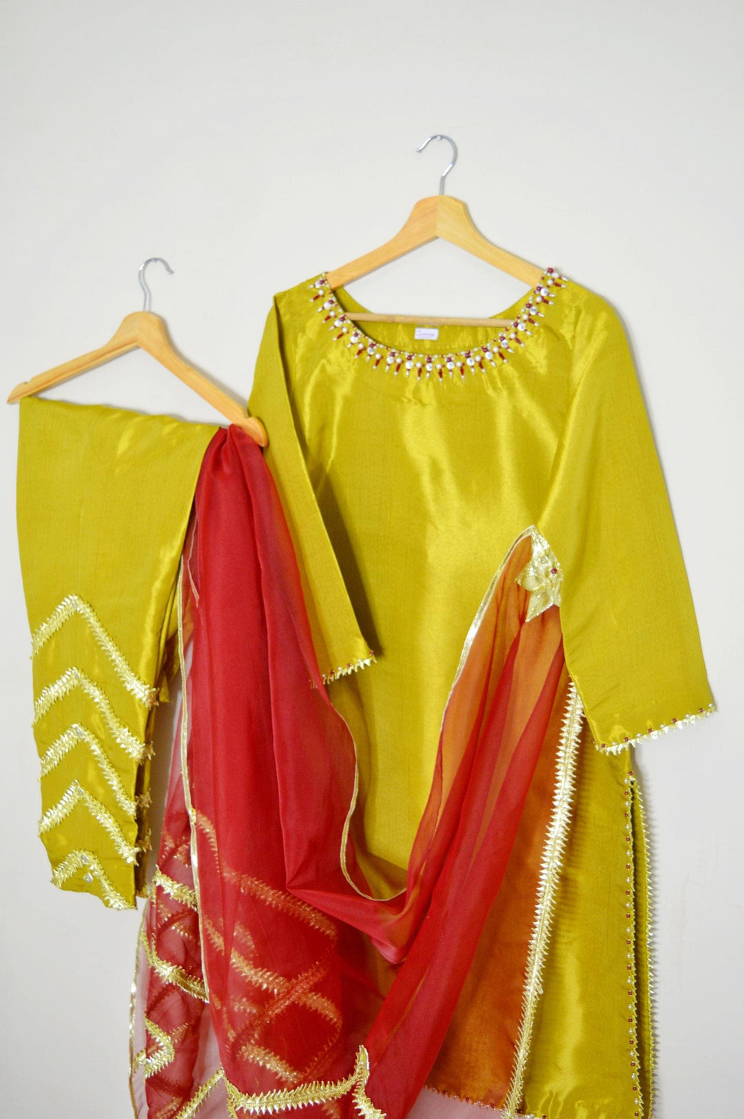 Haldi Shirt Pants Set